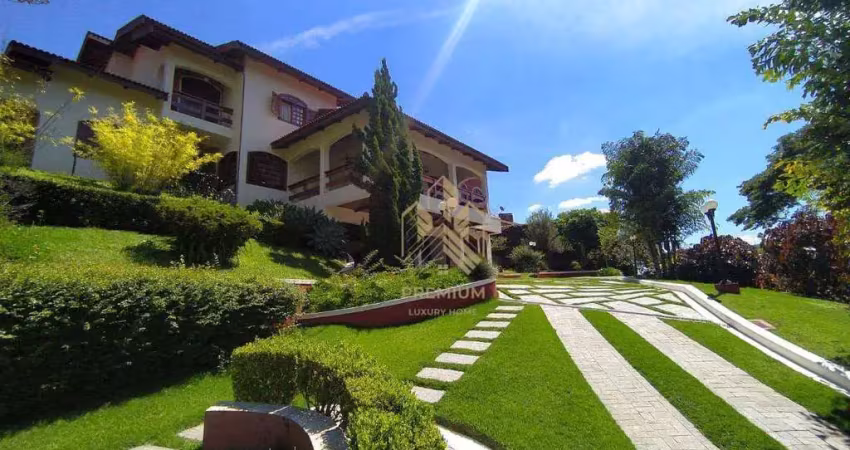 Casa com 6 dormitórios à venda por r$ 5.900.000,00 - jardim flamboyant-b - atibaia/sp