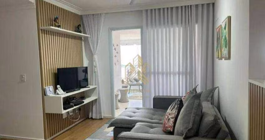 Apartamento com 2 dormitórios à venda, 66 m² por R$ 890.000,00 - Tatuap�� - São Paulo/SP