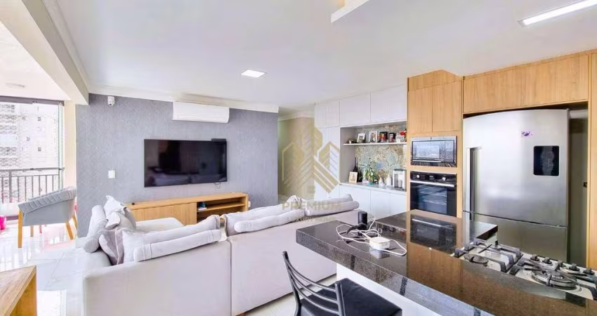 Apartamento com 3 dormitórios à venda, 106 m² por R$ 1.650.000,00 - Tatuapé - São Paulo/SP