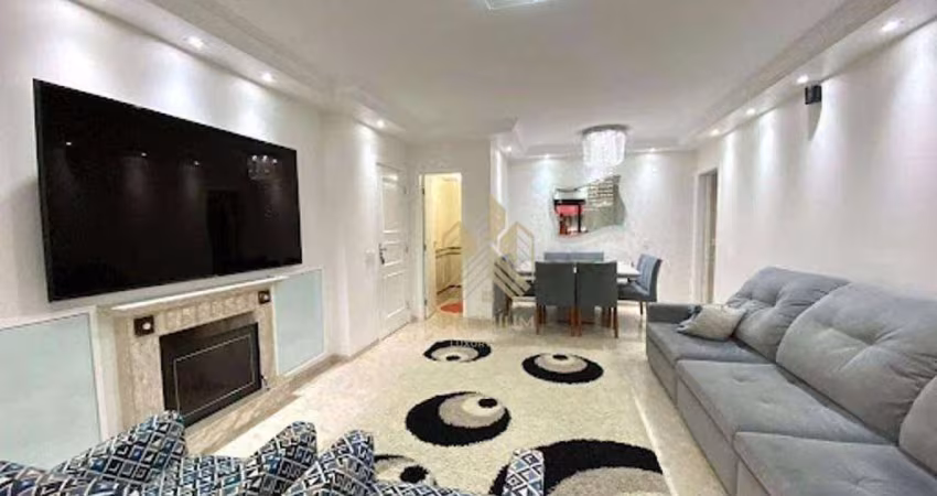 Apartamento com 3 dormitórios à venda, 124 m² por R$ 1.280.000,00 - Tatuapé - São Paulo/SP