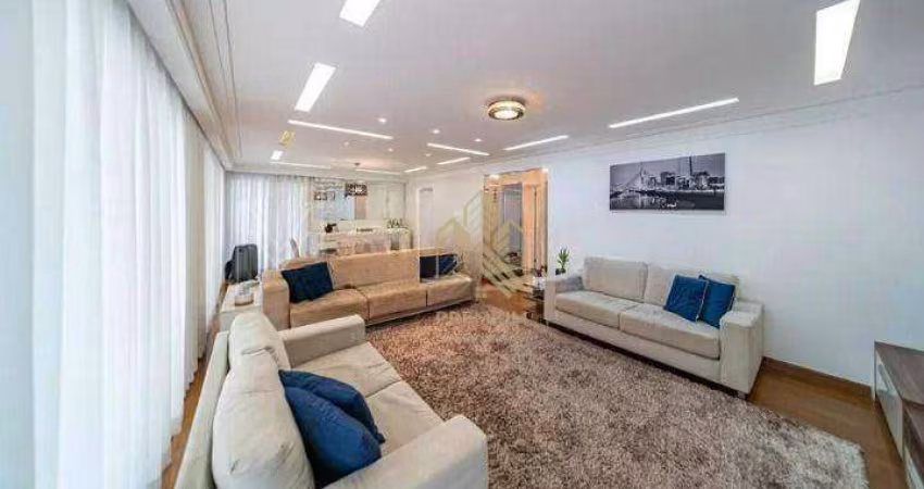 Apartamento com 4 dormitórios à venda, 234 m² por r$ 3.300.000,00 - tatuapé - são paulo/sp