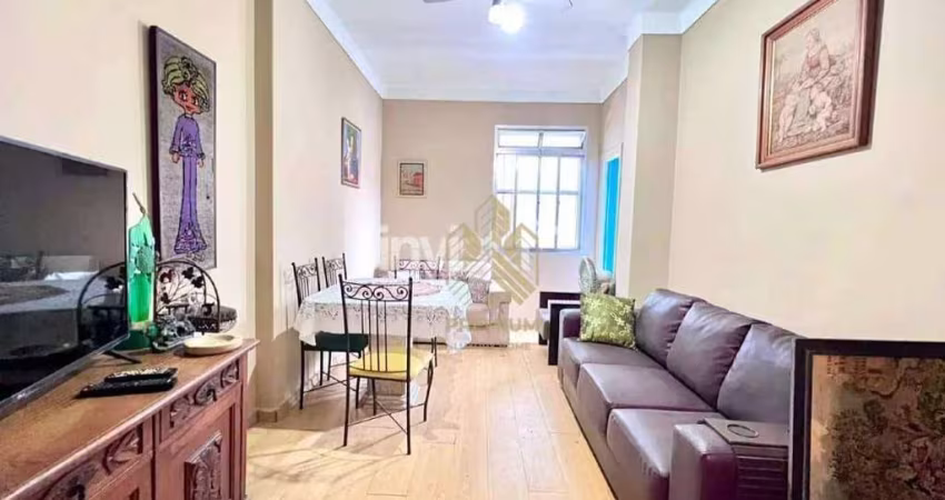 Apartamento com 1 dormitório à venda, 54 m² por R$ 290.000,00 - José Menino - Santos/SP