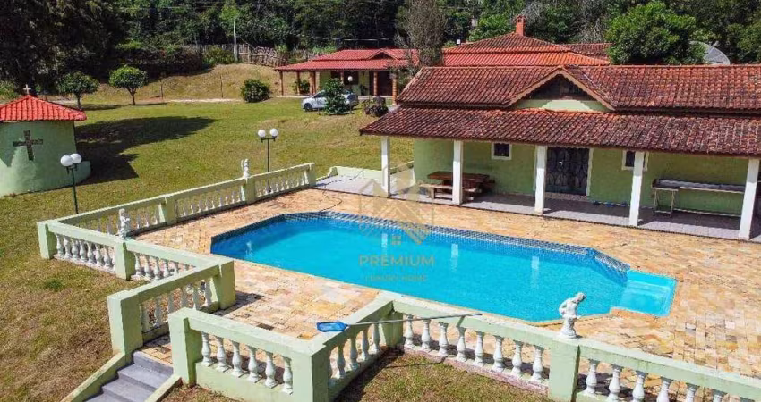 Sítio com 8 dormitórios à venda, 39345 m² por r$ 2.600.000,00 - cachoeirinha - bom jesus dos perdões/sp