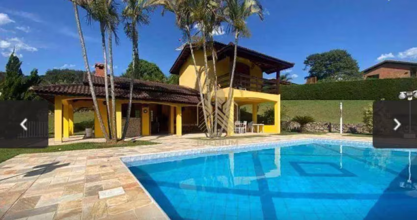Chácara com 5 dormitórios, 2370 m² - venda por r$ 1.900.000,00 ou aluguel por r$ 12.000,00/mês - condomínio jardim das palmeiras - bragança paulista/sp