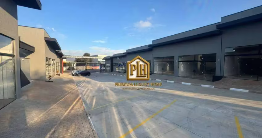 Salão para alugar, 56 m² por r$ 3.700,00/mês - jardim estância brasil - atibaia/sp