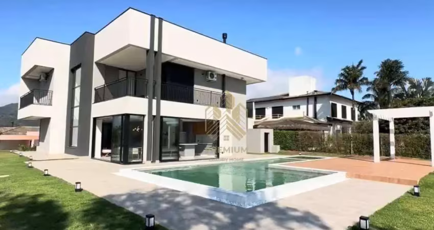 Casa moderna e mobiliada à beira da represa – alto padrão com vista deslumbrante | atibaia/sp