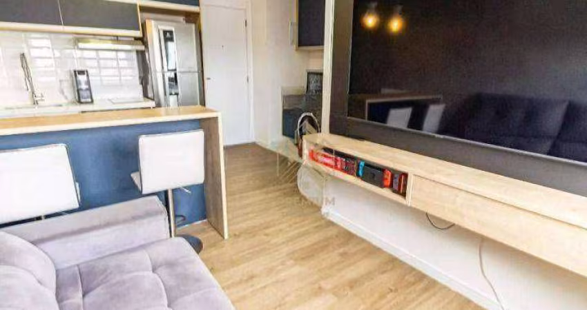 Apartamento com 2 dormitórios à venda, 38 m² por R$ 495.000 - Belém - São Paulo/SP