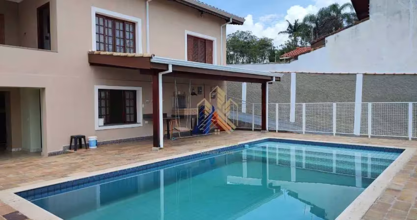 Chácara com 5 dormitórios à venda, 900 m² por r$ 2.500.000,00 - jardim siriema - atibaia/sp