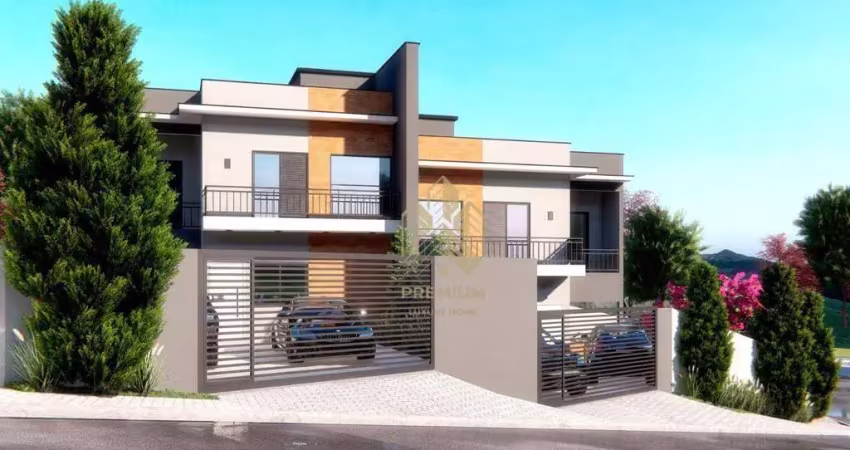 Sobrado com 2 dormitórios à venda, 90 m² por r$ 450.000 - loteamento vivejo - atibaia/sp