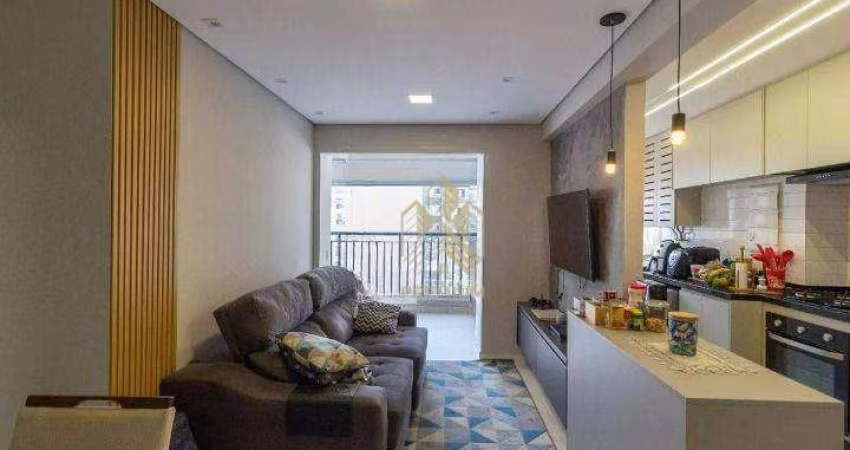 Apartamento com 2 dormitórios à venda, 67 m² por r$ 820.000,00 - tatuapé - são paulo/sp