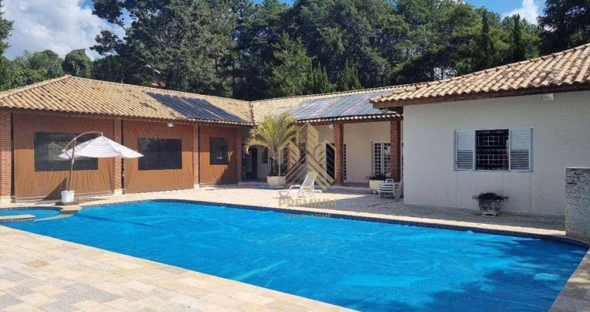 Chácara com 10 dormitórios à venda, 8800 m² por r$ 2.500.000,00 - sete pontes - piracaia/sp