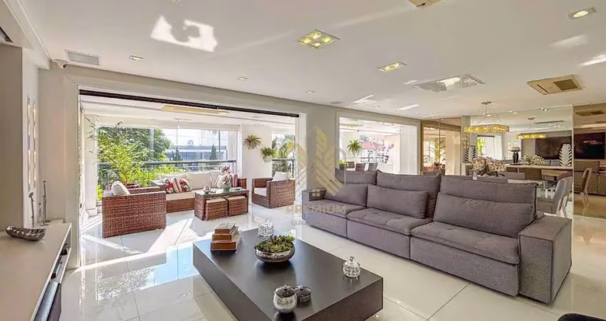 Apartamento garden com 3 dormitórios à venda, 350 m² por r$ 5.500.000,00 - tatuapé - são paulo/sp