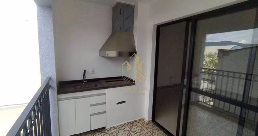 Apartamento com 2 dormitórios, 70 m² - venda por R$ 550.000,00 ou aluguel por R$ 3.998,00/mês - Vila Thais - Atibaia/SP