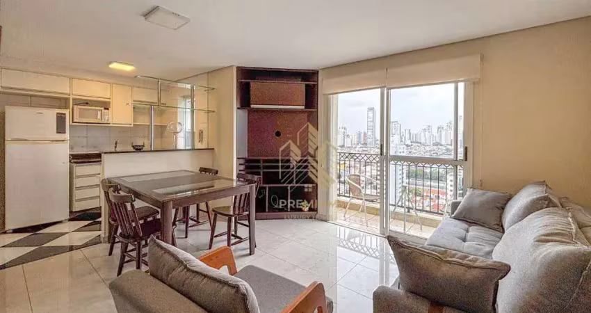 Apartamento com 2 dormitórios para alugar, 70 m² por R$ 4.850,00/mês - Tatuapé - São Paulo/SP