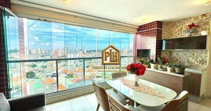 Apartamento com 3 dormitórios à venda, 135 m² por R$ 1.890.000 - Tatuapé - São Paulo/SP