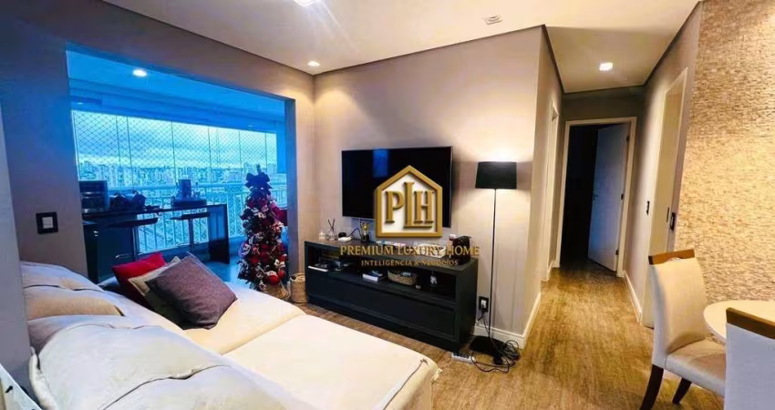 Apartamento com 2 dormitórios à venda, 63 m² por R$ 750.000,00 - Tatuapé - São Paulo/SP