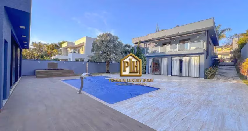 Casa, 520 m² - venda por r$ 5.000.000,00 ou aluguel por r$ 27.255,00/mês - condominio porto atibaia - atibaia/sp