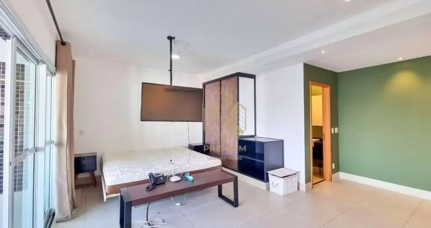Apartamento com 1 dormitório para alugar, 56 m² por r$ 4.880,00/mês - jardim anália franco - são paulo/sp