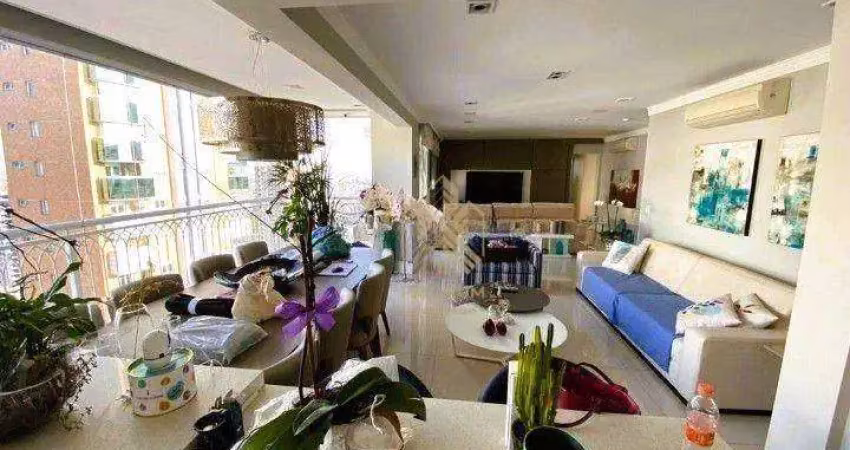 Apartamento com 3 dormitórios à venda, 176 m² por r$ 2.790.000,00 - jardim anália franco - são paulo/sp