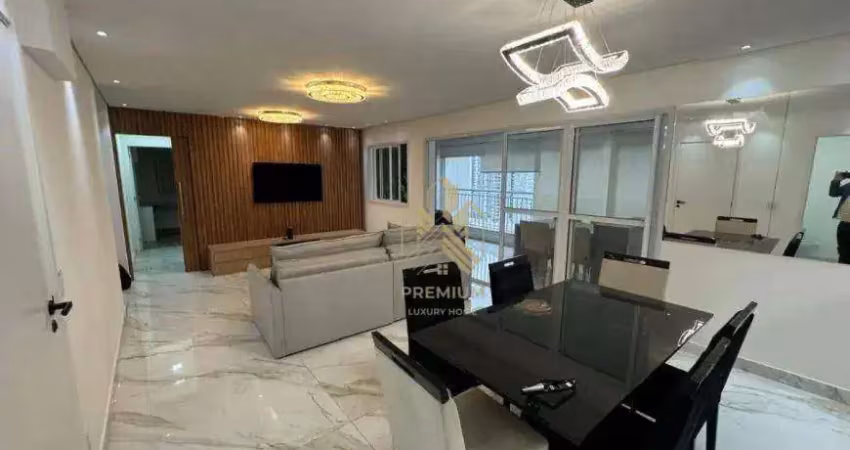 Apartamento com 3 dormitórios à venda, 132 m² por r$ 1.705.000,00 - tatuapé - são paulo/sp