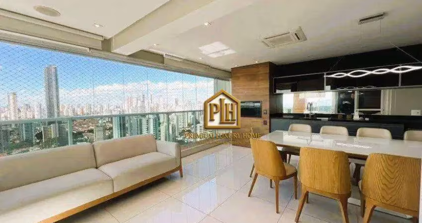 Apartamento para locação no anália franco – condomínio málaga | 165m², 3 suítes e 4 vagas