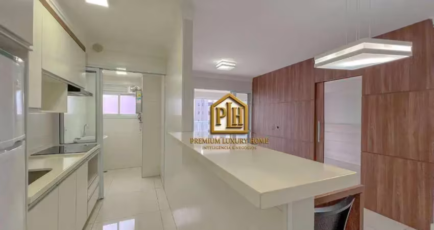 Apartamento com 1 dormitório, 52 m² - venda por r$ 640.000,00 ou aluguel por r$ 4.600,00/mês - jardim anália franco - são paulo/sp