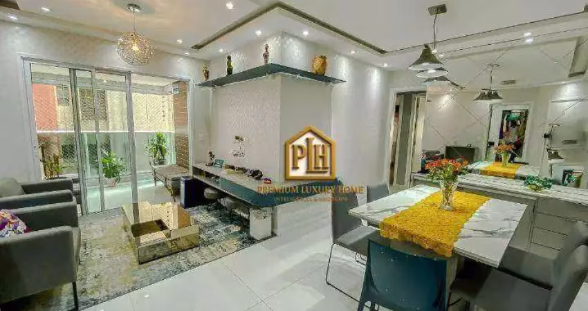 Apartamento com 3 dormitórios, 96 m² - venda por r$ 1.350.000,00 ou aluguel por r$ 9.800,00/mês - jardim anália franco - são paulo/sp