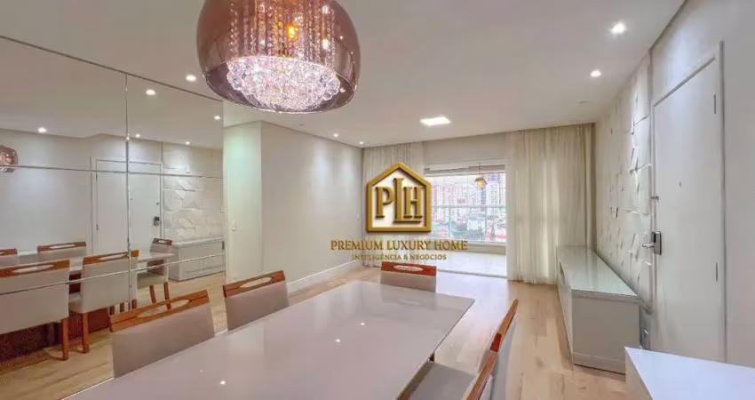 Apartamento com 3 dormitórios à venda, 127 m² por r$ 1.750.000,00 - tatuapé - são paulo/sp