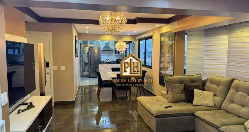Apartamento com 3 dormitórios à venda, 126 m² por r$ 1.100.000 - tatuapé - são paulo/sp