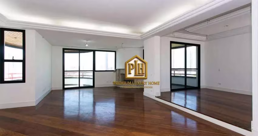 Apartamento com 4 dormitórios, 244 m² - venda por r$ 1.800.000,00 ou aluguel por r$ 17.300,00/mês - tatuapé - são paulo/sp