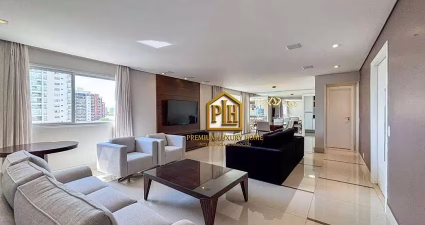 Apartamento com 3 dormitórios para alugar, 178 m² por r$ 17.100,00/mês - tatuapé - são paulo/sp