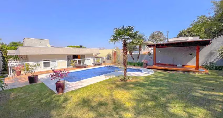Casa térrea com 3 dormitórios à venda, 300 m² por r$ 1.990.000 - condominio parque das garças i - atibaia/sp