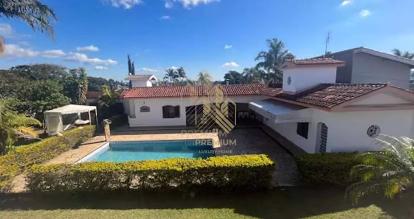 Casa com 4 dormitórios à venda, 500 m² por r$ 1.850.000,00 - jardim itaperi - atibaia/sp