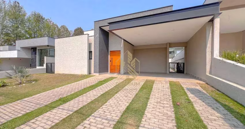 Casa com 4 dormitórios à venda, 277 m² por r$ 2.150.000,00 - condominio figueira garden - atibaia/sp