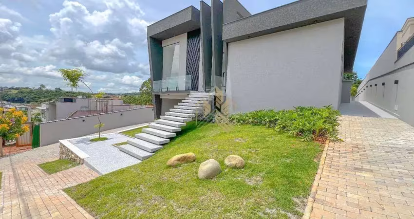 Casa com 3 dormitórios à venda, 370 m² por r$ 2.995.000,00 - condomínio residencial shamballa iii - atibaia/sp