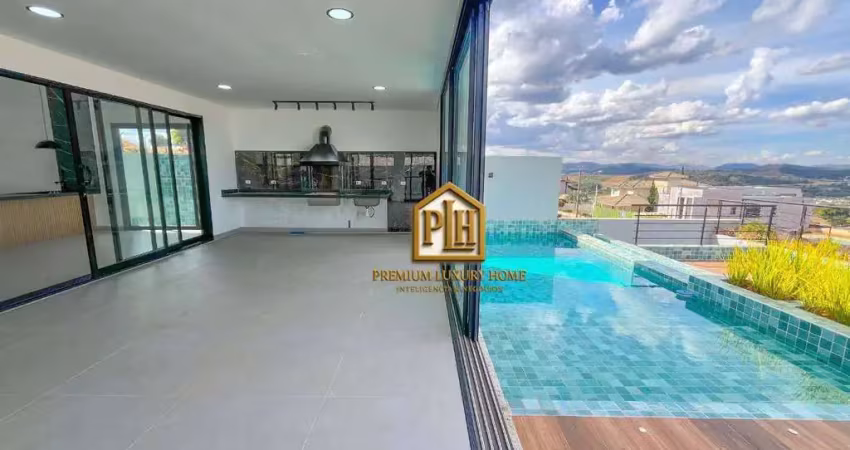 Casa térrea de alto padrão à venda no condomínio shambala iii – atibaia/sp