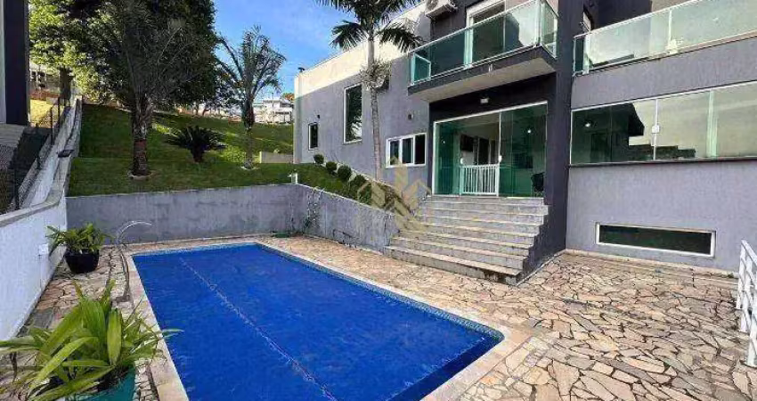 Casa com 3 dormitórios à venda, 350 m² por r$ 1.900.000,00 - condomínio serra da estrela - atibaia/sp