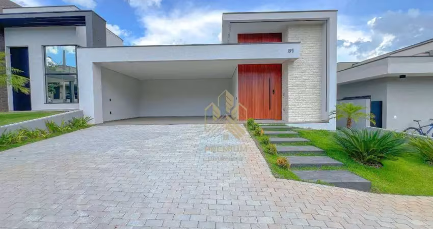 Casa com 3 dormitórios à venda, 248 m² por r$ 1.860.000,00 - condomínio buona vita - atibaia/sp
