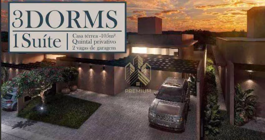 Casa com 3 dormitórios à venda, 105 m² por r$ 855.000,00 - atibaia belvedere - atibaia/sp