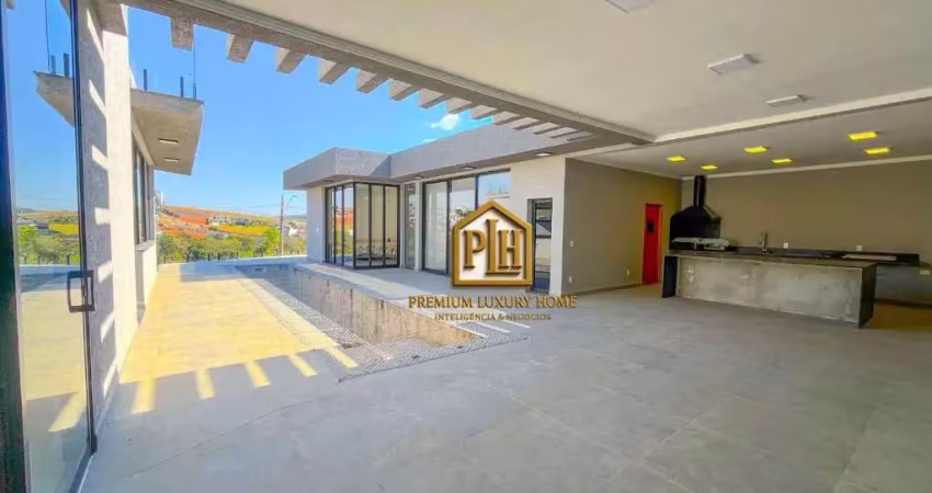 Casa com 4 dormitórios, 720 m² - venda por r$ 5.200.000,00 ou aluguel por r$ 19.400,00/mês - condomínio shambala iii - atibaia/sp