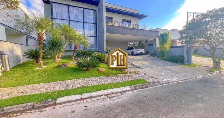 Casa com 4 dormitórios à venda, 394 m² por r$ 3.500.000,00 - condomínio shamballa ii - atibaia/sp