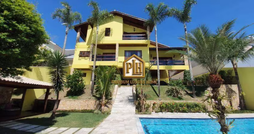 Casa com 4 dormitórios, 1100 m² - venda por r$ 7.800.000,00 ou aluguel por r$ 41.500,00/mês - perová - arujá/sp