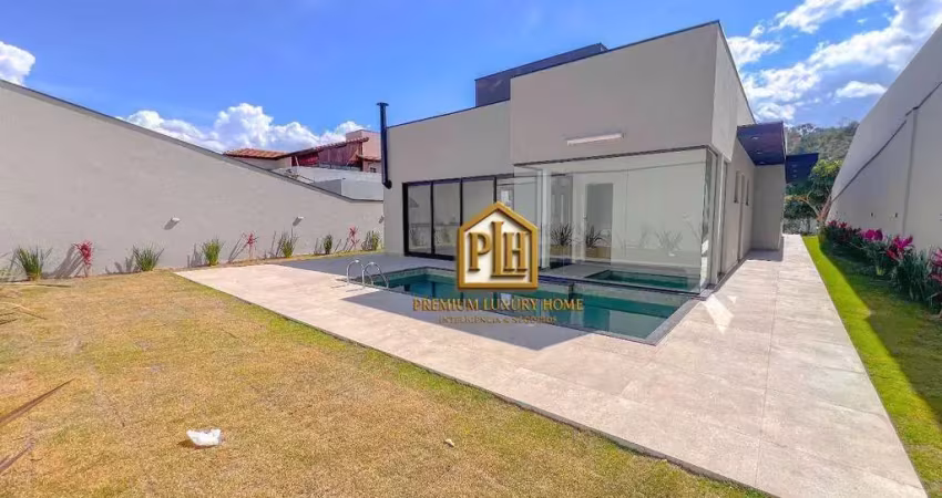 Casa com 3 dormitórios à venda, 230 m² por r$ 1.950.000,00 - condominio quintas da boa vista - atibaia/sp