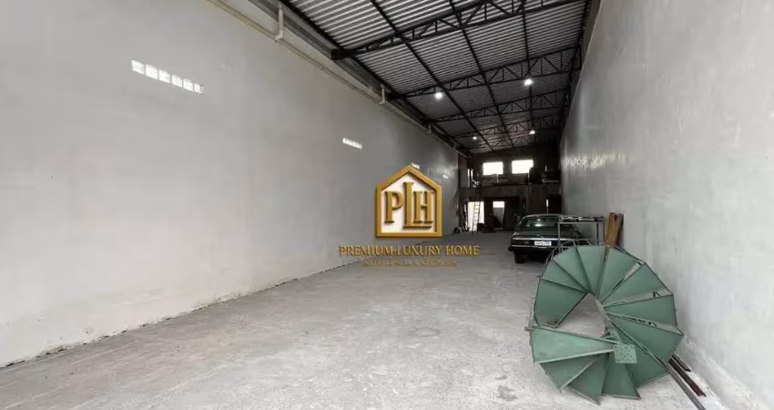 Galpão para alugar, 238 m² por r$ 6.300,00/mês - parque das nações - atibaia/sp