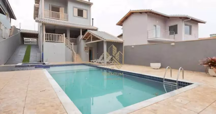 Sobrado com 5 dormitórios à venda, 338 m² por r$ 1.490.000,00 - jardim dos pinheiros - atibaia/sp