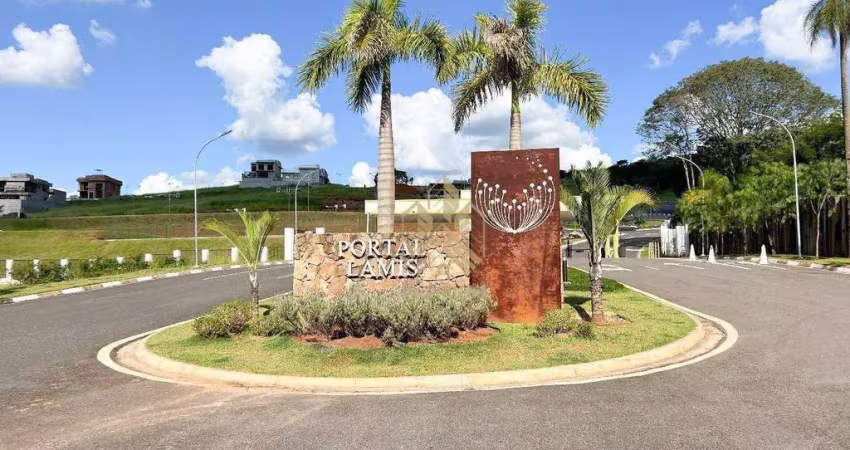 Terreno à venda, 300 m² por r$ 349.800,00 - condomínio portal lamis - atibaia/sp