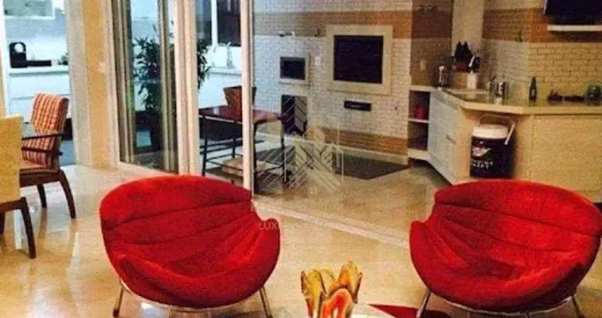 Apartamento com 4 dormitórios à venda, 297 m² por r$ 5.200.000,00 - jardim anália franco - são paulo/sp