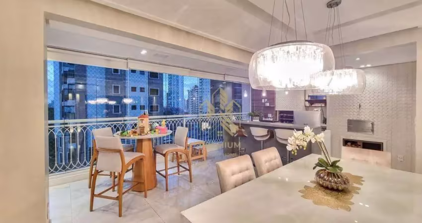 Apartamento com 3 dormitórios à venda, 176 m² por r$ 2.720.000,00 - jardim anália franco - são paulo/sp