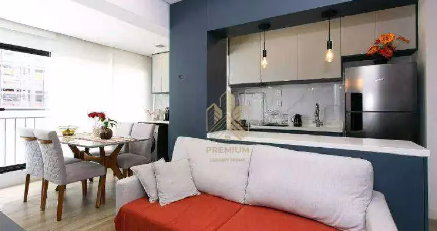 Apartamento com 2 dormitórios à venda, 55 m² por r$ 630.000,00 - tatuapé - são paulo/sp