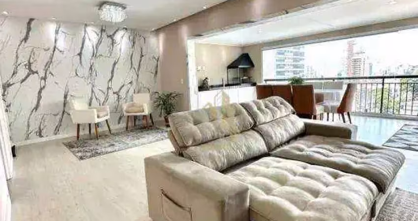Apartamento com 3 dormitórios à venda, 135 m² por r$ 1.650.000,00 - tatuapé - são paulo/sp
